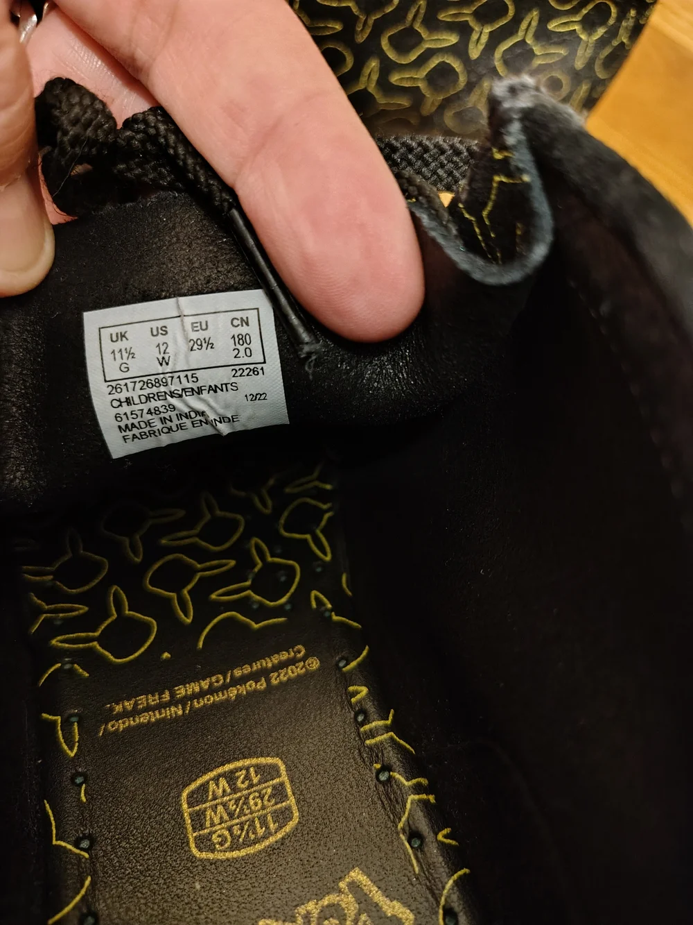 Clarks Kids Rare Pokemon Size 12